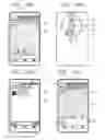 Fig. 68 - Mobile terminal having front cover portion, rear cover portion, and window portion and sensor provided in the front cover portion and methods of controlling the mobile terminal