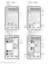 Fig. 69 - Mobile terminal having front cover portion, rear cover portion, and window portion and sensor provided in the front cover portion and methods of controlling the mobile terminal