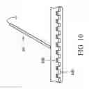 Fig. 09 - Touch display device comprising sense electrode with sub-electrodes extending along a first direction defining a pitch between sub-electrodes