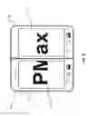 Fig. 17 - Minimizing and maximizing between landscape dual display and landscape single display