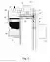 Fig. 04 - Device for the insertion of paper valuables in closable containers, with control and storage of valuables entering the container