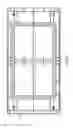 Fig. 09 - System for modular multi-panel display wherein each display is sealed to be waterproof and includes array of display elements arranged to form display panel surface