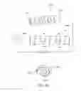 Fig. 09 - Edge-clamped and mechanically fastened inner electrode of showerhead electrode assembly