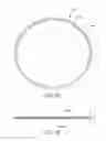 Fig. 10 - Edge-clamped and mechanically fastened inner electrode of showerhead electrode assembly