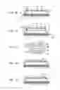 Fig. 13 - Stackable molded microelectronic packages with area array unit connectors