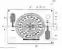 Fig. 01 - Light-emitting device having a plurality of concentric light transmitting areas