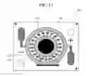 Fig. 17 - Light-emitting device having a plurality of concentric light transmitting areas