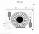 Fig. 18 - Light-emitting device having a plurality of concentric light transmitting areas