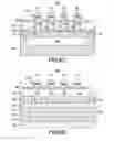 Fig. 10 - Capacitive coupled resonator and filter device with comb electrodes and support frame separation from piezoelectric layer