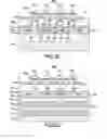 Fig. 14 - Capacitive coupled resonator and filter device with comb electrodes and support frame separation from piezoelectric layer