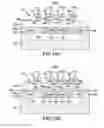 Fig. 19 - Capacitive coupled resonator and filter device with comb electrodes and support frame separation from piezoelectric layer
