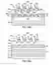 Fig. 23 - Capacitive coupled resonator and filter device with comb electrodes and support frame separation from piezoelectric layer