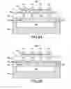 Fig. 03 - Capacitive coupled resonator and filter device with comb electrodes and support pillars separating piezoelectric layer