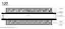 Fig. 01 - Electrode laminate comprising electrodes with different surface areas and secondary battery employed with the same