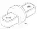 Fig. 01 - Electric connector and housing having a simple mounting structure