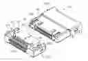 Fig. 01 - Connector, docking station and connecting assembly with the connector