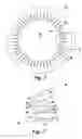 Fig. 03 - Electric machine stator lamination with dual phase magnetic material