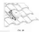 Fig. 30 - Photovoltaic mounting system for tiled roofs