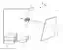 Fig. 01 - Monochromatic stereoscopic viewing system employing projection onto a semitransparent plate
