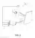 Fig. 03 - Monochromatic stereoscopic viewing system employing projection onto a semitransparent plate