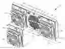 Fig. 01 - Cooling system for use in a mass storage chassis assembly