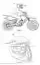 Fig. 02 - Helmet having magnetically coupled cheek pads