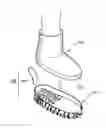 Fig. 01 - SOLE SHOE WEARABLE OVER BOOT