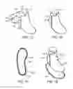 Fig. 13 - Article of footwear upper incorporating a textile component with tensile elements