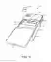Fig. 11 - Protective case with compartment including spring