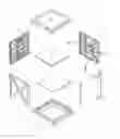 Fig. 01 - Snap together safety storage cabinet