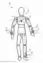 Fig. 01 - Biofeedback sensors in a body area network