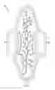 Fig. 01 - Absorbent article demonstrating controlled deformation and longitudinal fluid distribution