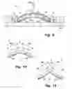 Fig. 14 - Absorbent article demonstrating controlled deformation and longitudinal fluid distribution