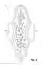 Fig. 03 - Absorbent article demonstrating controlled deformation and longitudinal fluid distribution