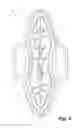 Fig. 10 - Absorbent article demonstrating controlled deformation and longitudinal fluid distribution