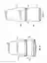 Fig. 10 - STACKABLE BABY BOTTLE ASSEMBLY WITH NESTABLE CAP AND METHOD THEREFOR