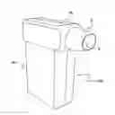 Fig. 01 - Device for reducing the carbon dioxide concentration of inhaled air