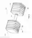 Fig. 09 - Adjustable dumbbell assembly capable of receiving remote instructions