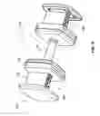 Fig. 10 - Adjustable dumbbell assembly capable of receiving remote instructions