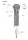 Fig. 07 - Golf tee with spark induction coating and method for improving golf performance