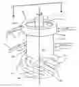 Fig. 01 - Extended residence time centrifugal contactor design modification and centrifugal contactor vane plate valving apparatus for extending mixing zone residence time