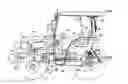 Fig. 01 - Work vehicle with improved fuel tank mounting