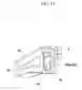 Fig. 18 - Vehicle body reinforcing structure for coping with front collision