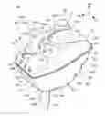 Fig. 01 - Rear fuel tank supporting structure for saddle-ride type vehicle