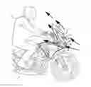 Fig. 01 - Cowl of saddle-ridden type vehicle