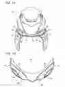 Fig. 12 - Cowl of saddle-ridden type vehicle