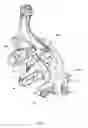 Fig. 06 - Adjustable shoe mounting structure for bicycle brake device