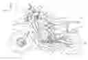 Fig. 01 - Cooling structure for saddle-type vehicle