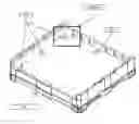 Fig. 01 - Shipping Container and Forkstrap Connector Therefor