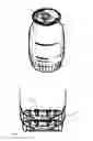 Fig. 05 - Compressible plastic container with base cup